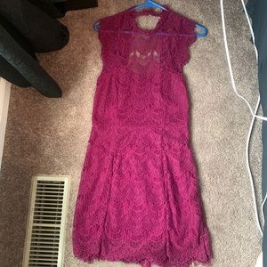 Free people small lace dress